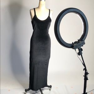 CAKE & ROSES Velvet slip dress